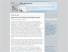 Tablet Screenshot of dmsblog.burtongroup.com